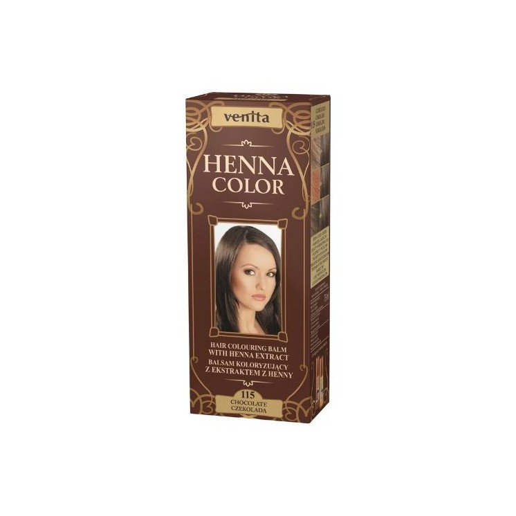 Venita Henna Color Kleurbalsem met henna-extract /115/ Chocolade 75 ml