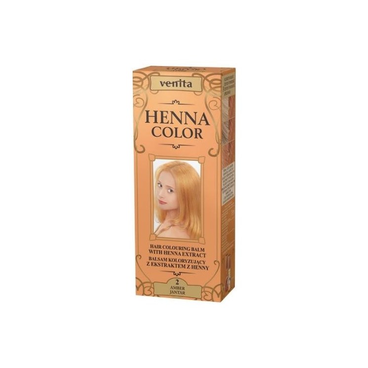 Venita Henna Color Kleurbalsem met henna-extract /2/ Jantar 75 ml(31-12-2025)