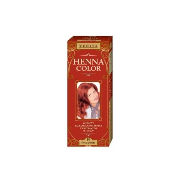 Venita Henna Color Kleurbalsem met henna-extract /10/ Granaatappelfruit 75 ml