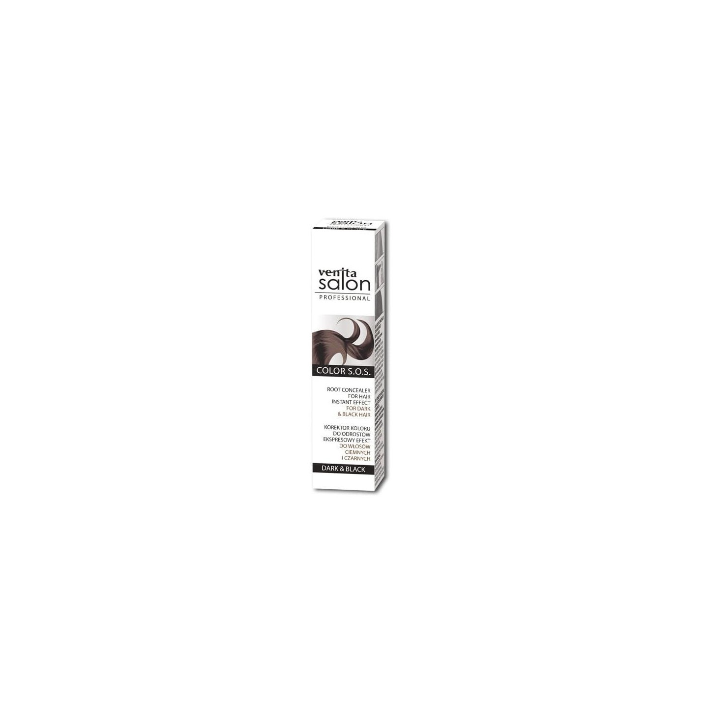 Venita Salon Professional Color SOS Root kleurcorrector voor donker en zwart haar 75 ml