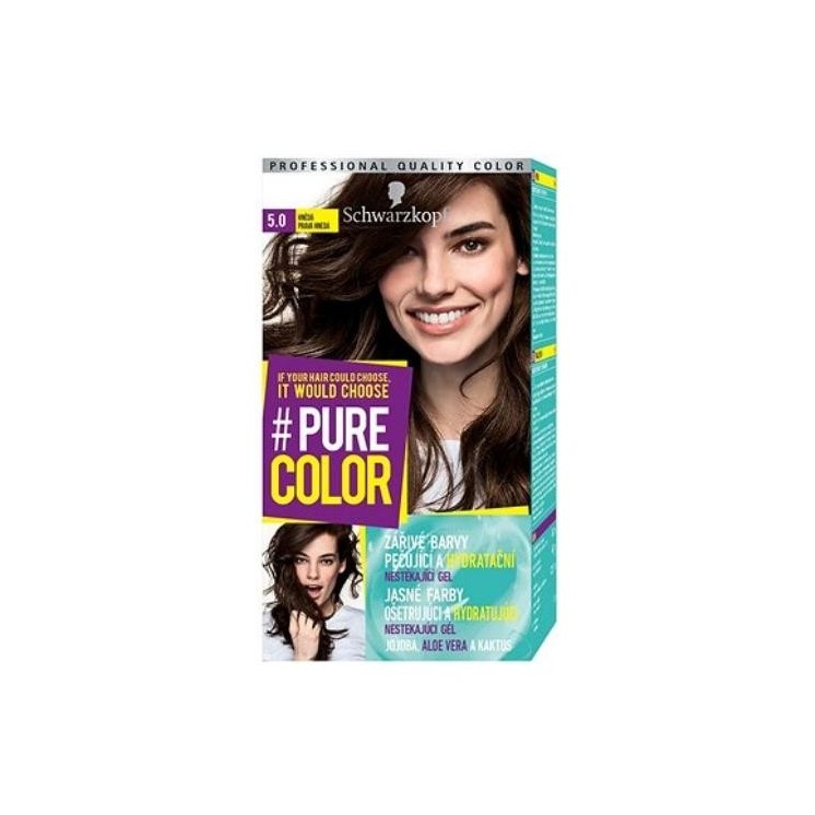 Schwarzkopf Pure Color Hair dye / 5 .0/ Simply Brown