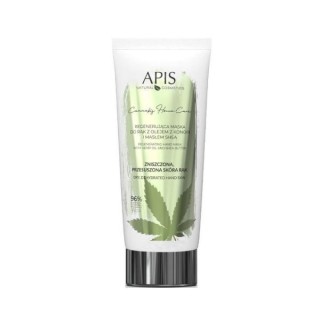 Apis Cannabis Home Care regenerierende Handmaske mit Hanföl und Sheabutter 200 ml