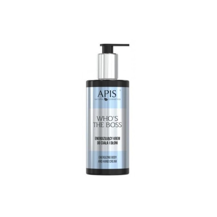 Apis Who's The Boss Energizing Körper- und Handcreme 300 ml