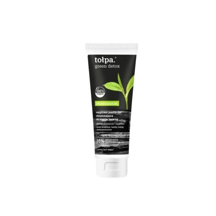 Tołpa Green Carbon exfoliation Paste-gel for washing the face