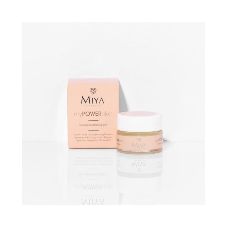 Miya Cosmetics myPOWERelixir natural revitalizing Serum 15 ml