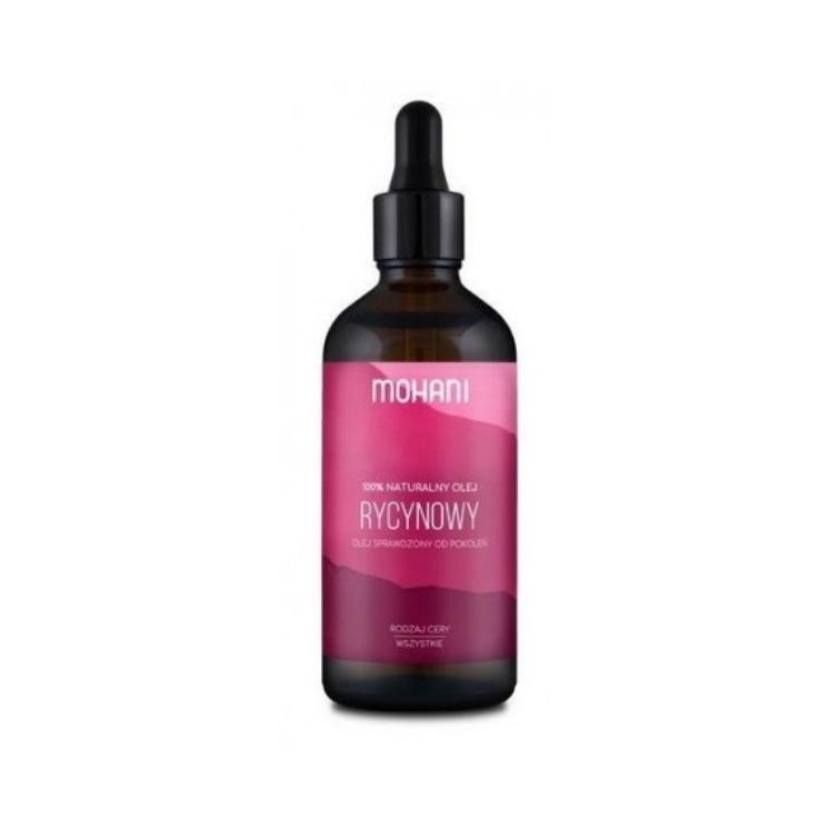 Mohani Precious Oil Castor Oil versterkt haar, wenkbrauwen en wimpers