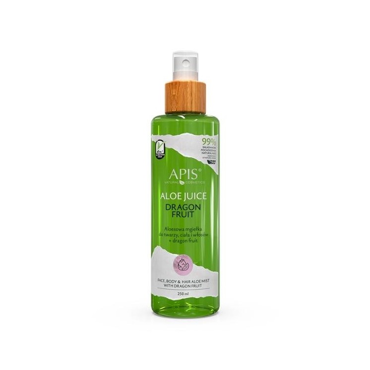 Apis Aloe Juice Dragon Fruit mist voor gezicht, lichaam en haar