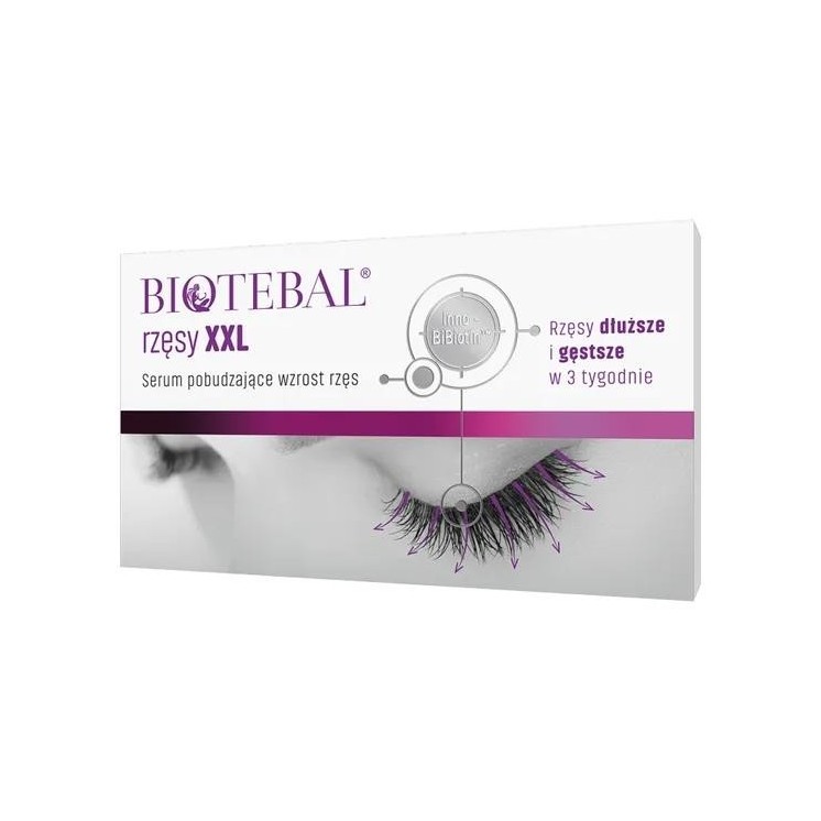 Biotebal eyelashes XXL Serum stimulating eyelash growth 3 ml