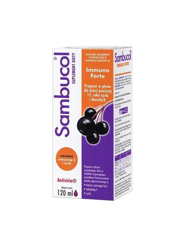 Sambucol Immuno Forte płyn 120 ml