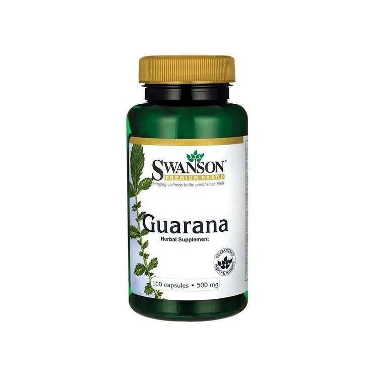 Swanson Guarana 100 capsules(30-11-2025)