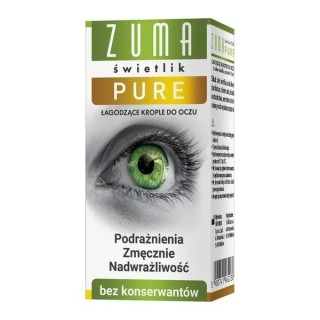 Zuma Świetlik Pure Preservative-free eye drops 10 ml