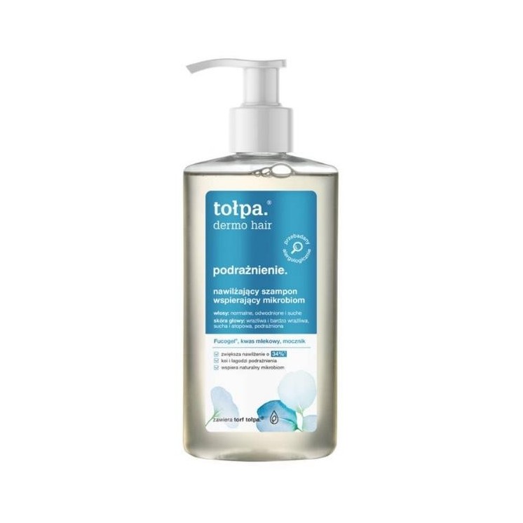 Tołpa Dermo Hair Irritation. moisturizing Shampoo supporting the microbiome