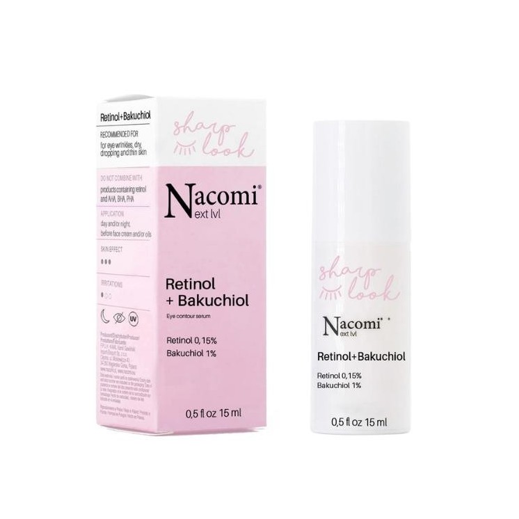 Nacomi Next Level Sharp Look przeciwzmarszczkowe Serum pod oczy