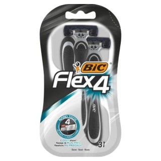 Бритва BIC Flex4 3 шт