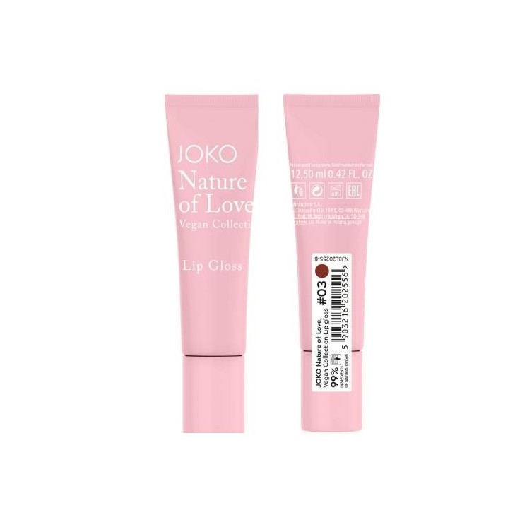 Joko Nature of Love Vegan Collection Lipgloss /03/