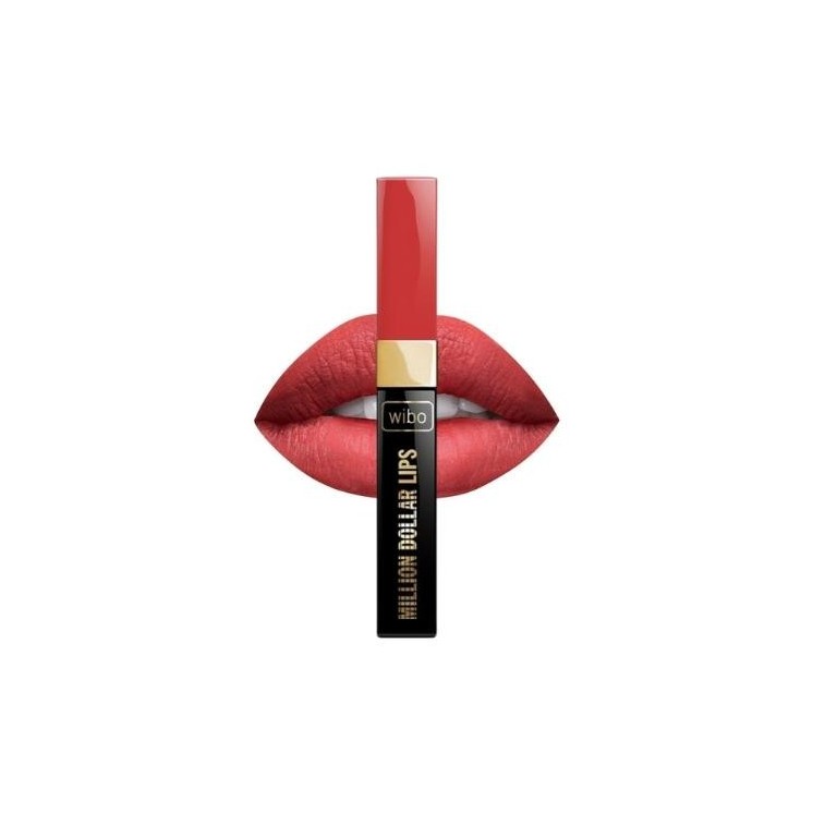 Wibo Million Dollars Lips Lipstick /4 excellente, fluweelzachte consistentie garandeert nauwkeurige dekking, matte finish