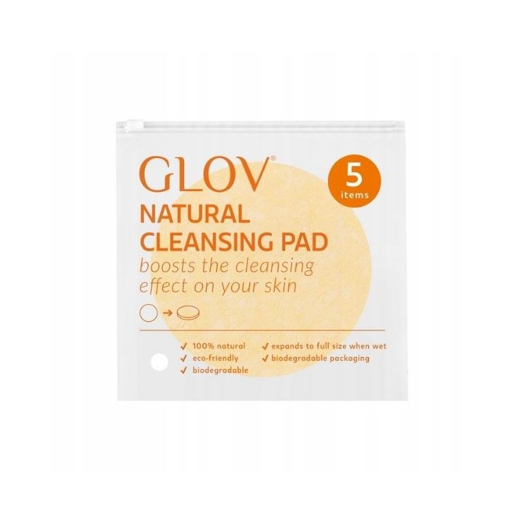 GLOV Natural Cleansing Biologisch afbreekbare reinigingspads 5 st