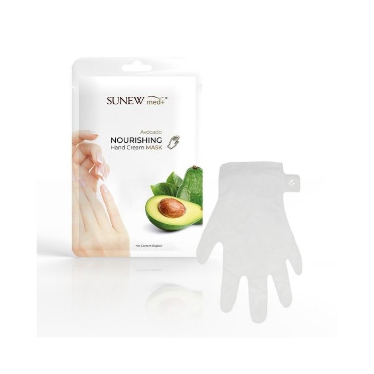 Sunew Med+ intensively moisturizing Avocado hand mask