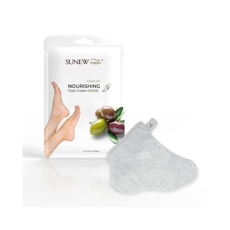 Sunew Med+ verjongend voetmasker jojoba-olie