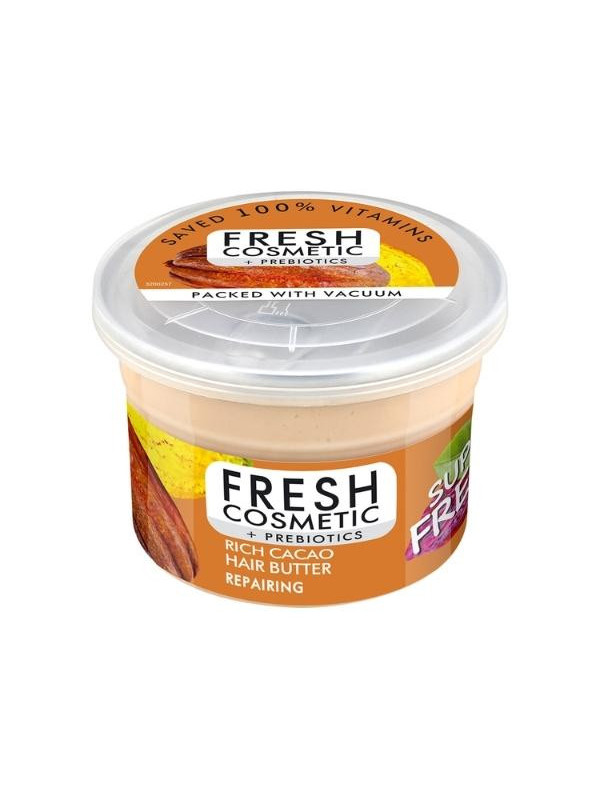 FitoKosmetik Fresh Cosmetic rewitalizująca Maska do włosów Kakaowa 180 ml