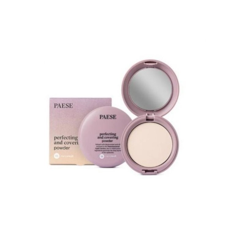 Paese Nanorevit Perfecting and Covering Beauty and covering powder /01/ Ivory