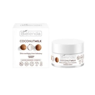 Bielenda Coconut Milk сильно зволожує кокосовий крем Cocoon Effect