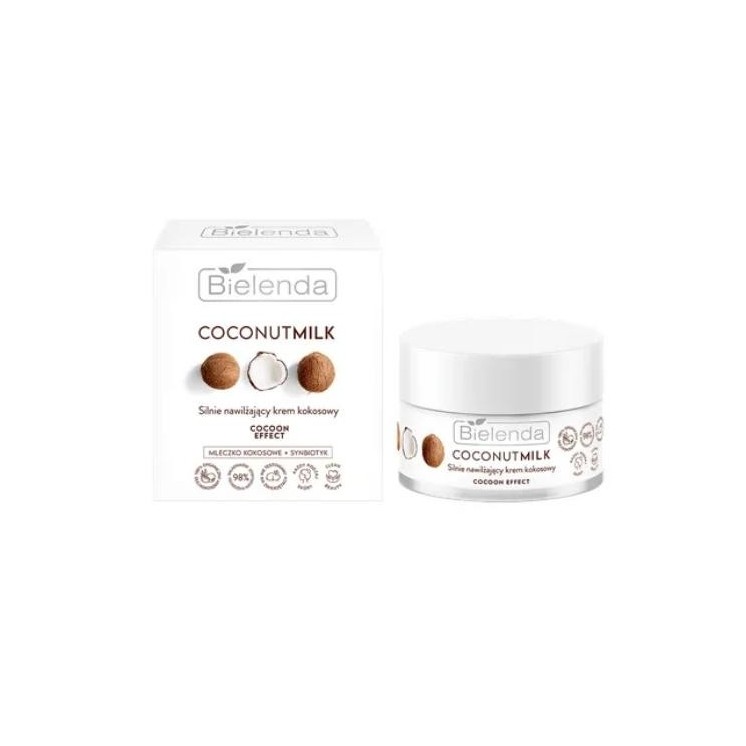 Bielenda Coconut Milk strongly moisturizing Cocoon Effect Coconut Cream