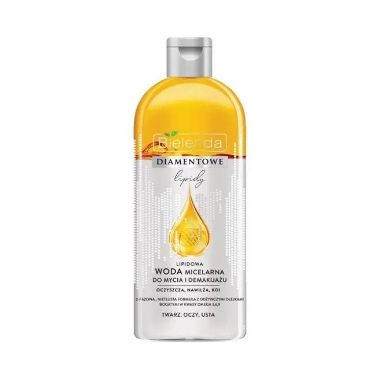 Bielenda Diamentowe Lipidy Micellair water voor het wassen en verwijderen van make-up