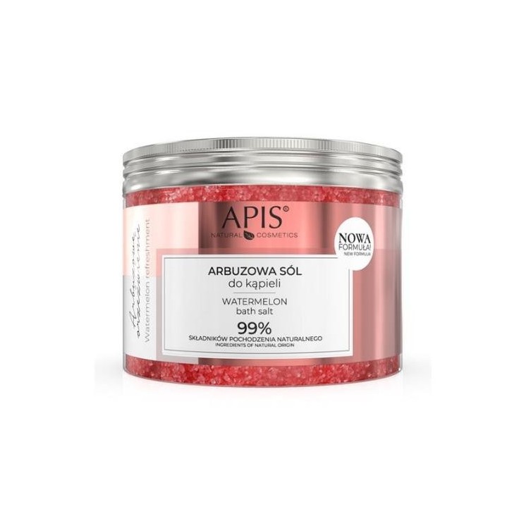 Apis Arbuzowe Orzeźwienie Wassermelonen-Badesalz 650 g