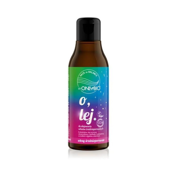 ONLYBIO Hair in Balance Olie voor medium poreus haar 150 ml