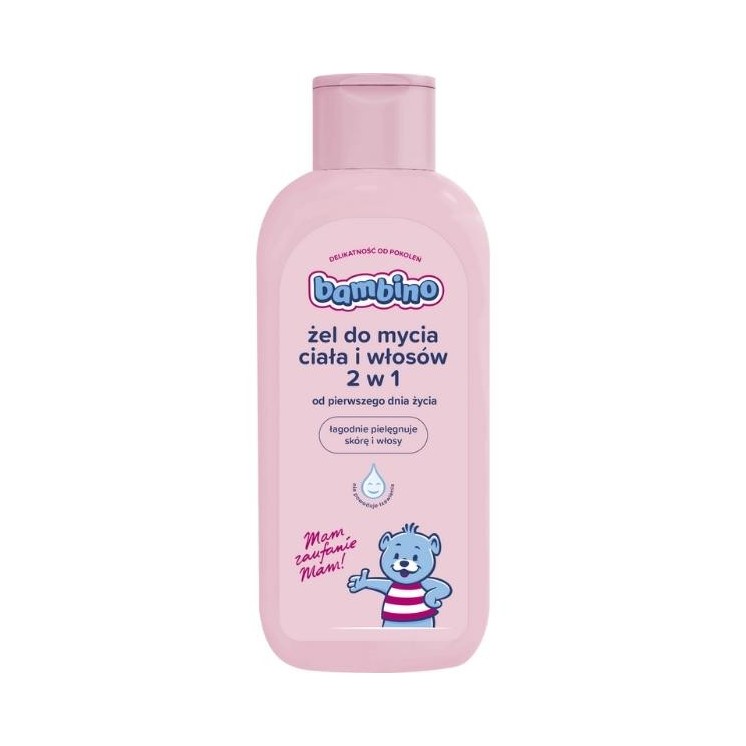 Bambino Körper- und Haarwaschgel für Kinder und Babys 400 ml