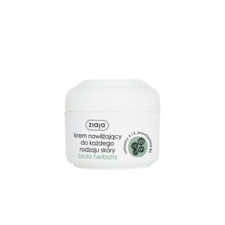 Ziaja Crème visage hydratante pour tous types de peau au thé blanc 50 ml