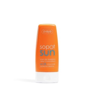 Ziaja Sopot zonnebrandcrème voor de lichtgevoelige huid SPF25 UVA+UVB bescherming medium 60 ml