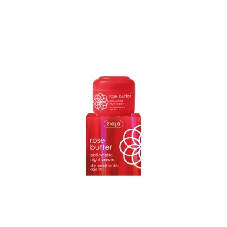 Ziaja Rose Anti-wrinkle Night Face Cream 50 ml