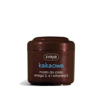 Ziaja Masło kakaowe Masło do ciała Omega 3, 6 i Witamina E 200 ml Ziaja Masło kakaowe Masło do ciała Omega 3, 6 i Witamina E 200 ml