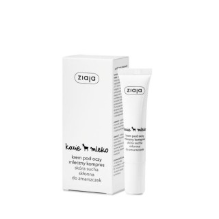 Ziaja Kozie Mleko Krem pod oczy mleczny kompres 15 ml Ziaja Kozie Mleko Krem pod oczy mleczny kompres 15 ml