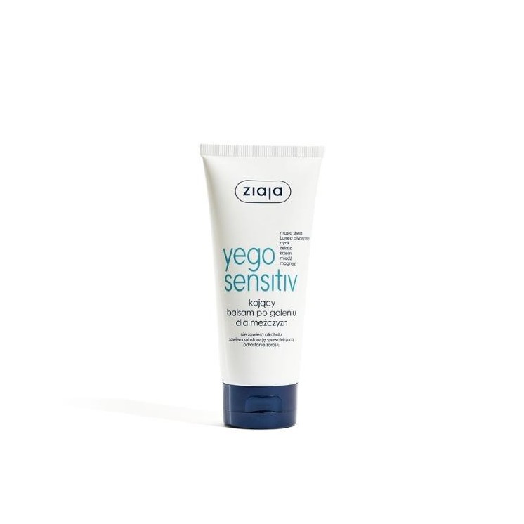 Baume après-rasage apaisant Ziaja Yego Sensitiv pour homme 75 ml