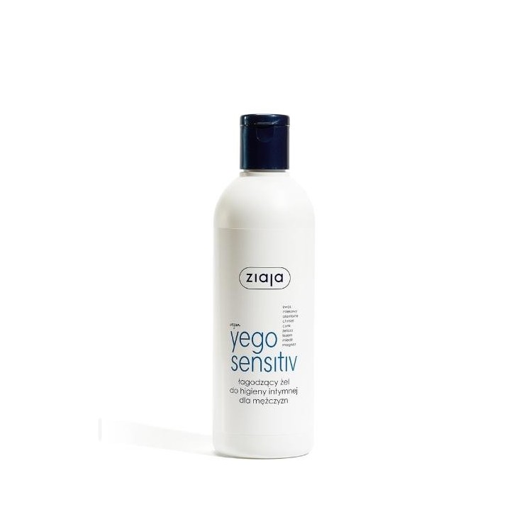 Gel d'hygiène intime apaisant pour homme Ziaja Yego Sensitiv 300 ml