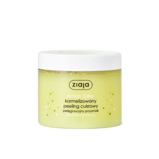 Peeling для тіла Ziaja з карамелізованим цукром Lemon Cake 300 мл
