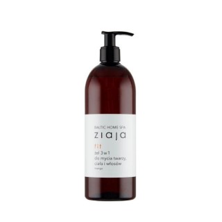 Ziaja Baltic Home Spa Fit 3-in-1 reinigingsgel voor gezicht, lichaam en haar 500 ml