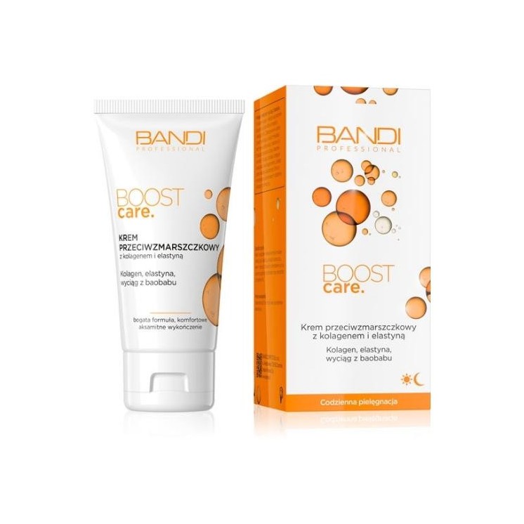 Bandi Boost Care Anti-Falten-Creme mit Kollagen und Elastin 50 ml