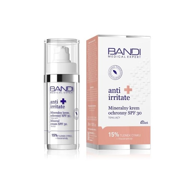 Bandi Medical Expert Anti Irritate mineral Protective face cream SPF30 toning 50 ml