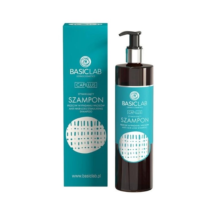 BasicLab Capillus Stimulating shampoo against hair loss 300 ml