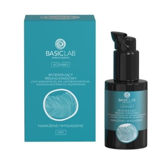 BasicLab Acidumis Peeling acide régénérant hydratant et lissant 30 ml
