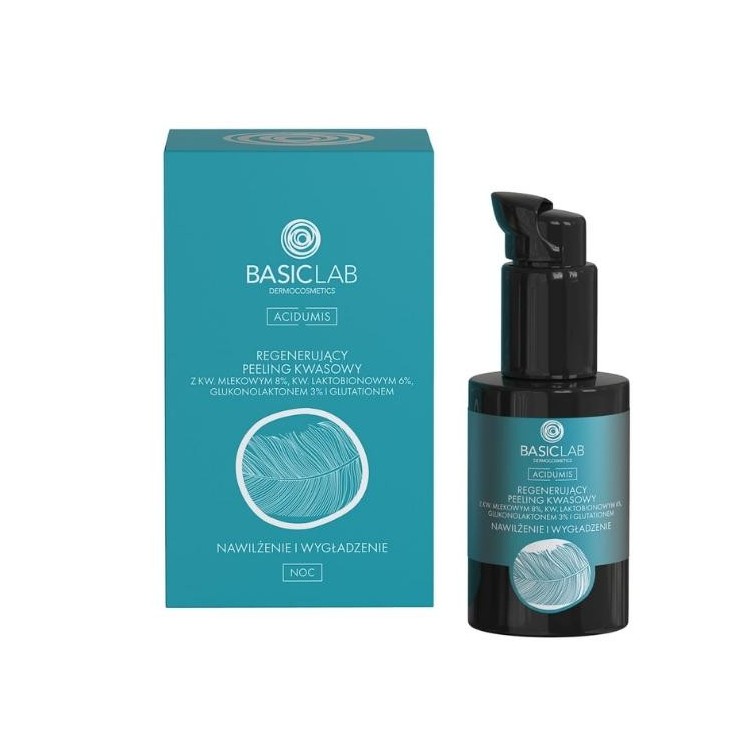 BasicLab Acidumis regenerating Acid Peeling moisturizing and smoothing 30 ml