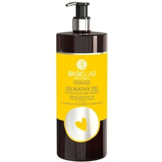 Делікатний гель для миття тіла та голови BasicLab Famillias для всієї родини 500 мл