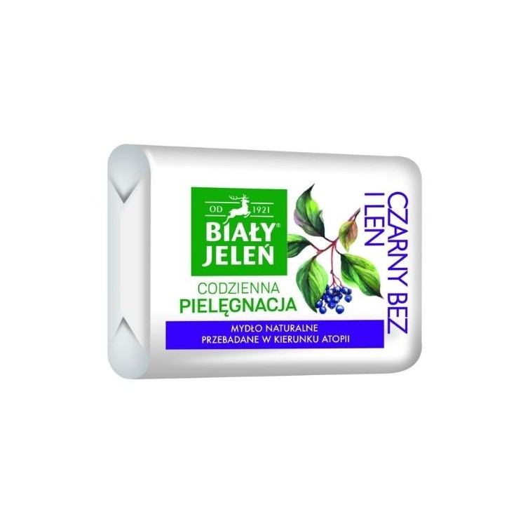 Biały Jeleń Premium Soap with elderberry extract 100 g