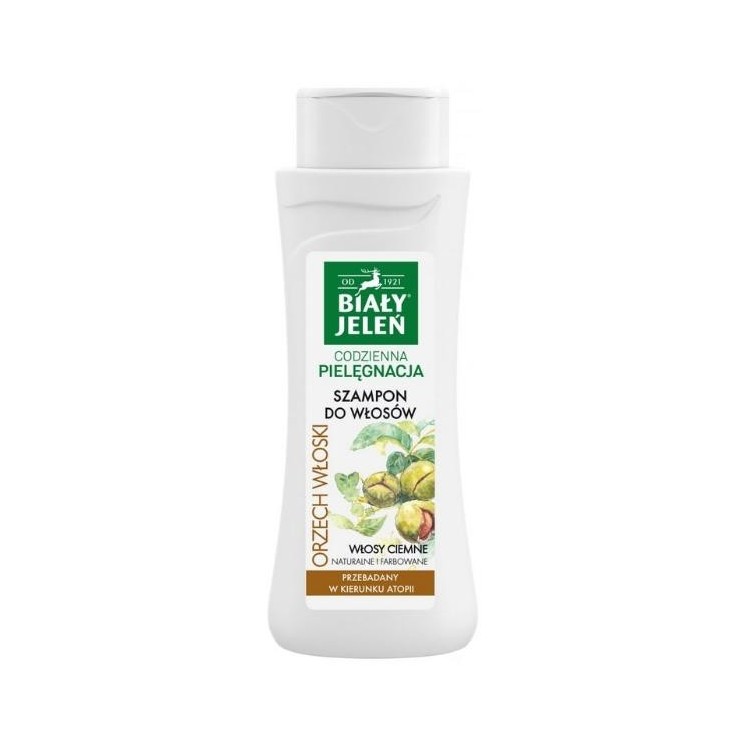 Biały Jeleń Шампунь для темного волосся з екстрактом волоського горіха 300 мл