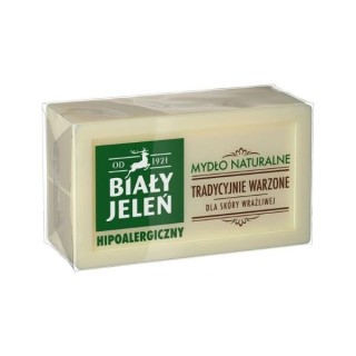 Biały Jeleń Hypoallergeen Natuurlijke zeep in een kubus 150 g