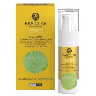 BasicLab Esteticus Antioxidant Serum met 6% revitalisering en voeding